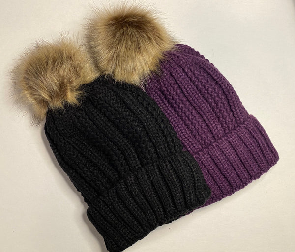 Winter Beanie with Pom Pom - customized