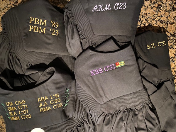 Sewanee Gown Monogram