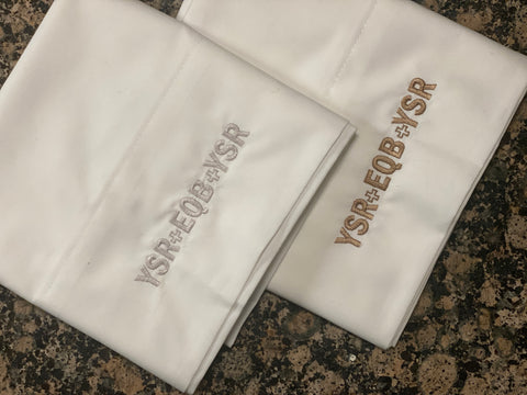 Sewanee YSR and EQB Pillow Case - silver or gold