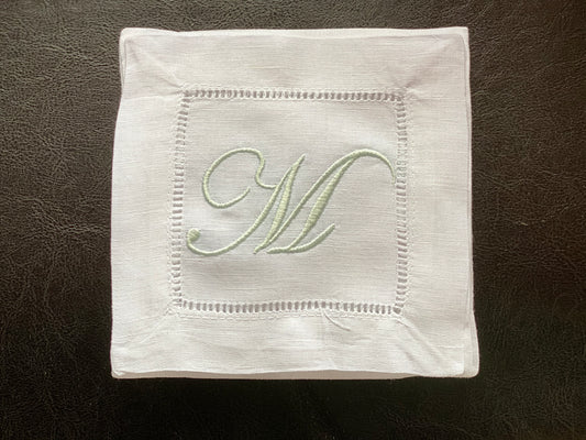 Personalized Cocktail Napkins - Choose Your Monogram